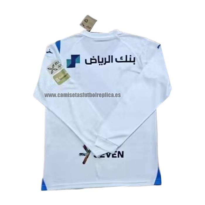 Camiseta Al Hilal Segunda Manga Larga 2023-24